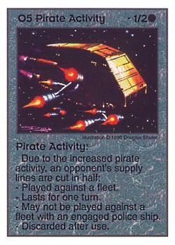           O5 ‑ Pirate Activity  Set: Pir  Rarity: U1    Artist: Douglas Shuler    