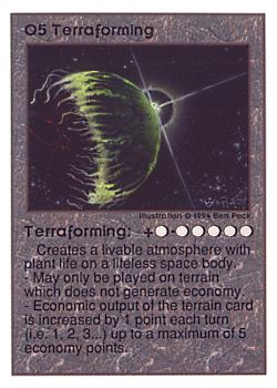           O5 ‑ Terraforming  Set: UE  Rarity: V1    Artist: Ben Peck    