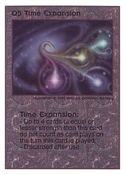           O5 ‑ Time Expansion  Set: TG  Rarity: U1    Artist: Mitchell Davidson Bentley    