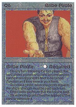           O6 ‑ Bribe Pirate  Set: BE  Rarity: U1    Artist: Cynthia Mannino    