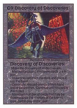           O9 ‑ Discovery of Discoveries  Set: UE  Rarity: V1    Artist: Douglas Chaffee    