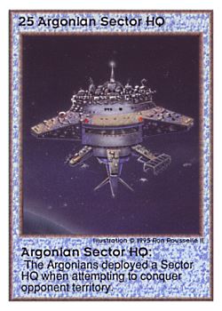           HQ25 ‑ Argonian Sector HQ  Set: UE  Rarity: V4    Artist: Ron Rousselle II    