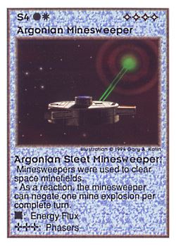           S4 ‑ Argonian Minesweeper ‑ Argonian Sleet Minesweeper  Set: UE  Rarity: V4    Artist: Gary A. Kalin    