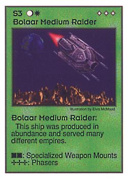          S3 ‑ Bolaar Medium Raider  Set: Pir  Rarity: U1    Artist: Elvis McMaad    