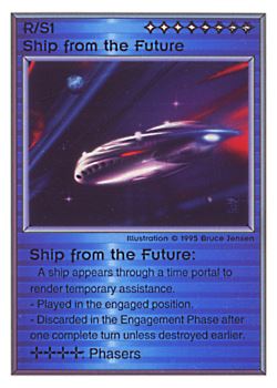           R/S1 ‑ Ship from the Future  Set: TG  Rarity: U1    Artist: Bruce Jensen    