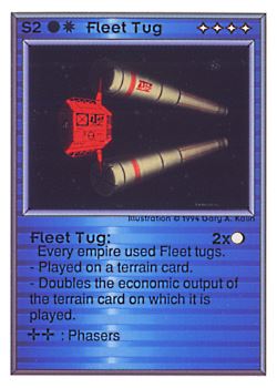           S2 ‑ Fleet Tug  Set: UE  Rarity: R1    Artist: Gary A. Kalin    