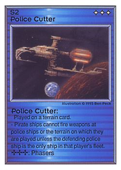           S2 ‑ Police Cutter  Set: UE  Rarity: U1    Artist: Ben Peck    