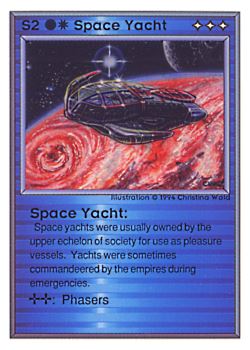           S2 ‑ Space Yacht  Set: UE  Rarity: U1    Artist: Christina Wald    