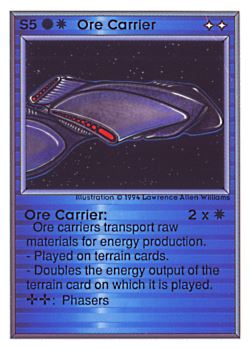           S5 ‑ Ore Carrier  Set: UE  Rarity: R1    Artist: Lawrence Allen Williams    