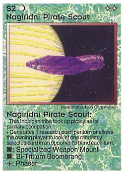           S2 ‑ Nagiridni Pirate Scout  Set: NE  Rarity: U1    Artist: Gary A. Kalin    