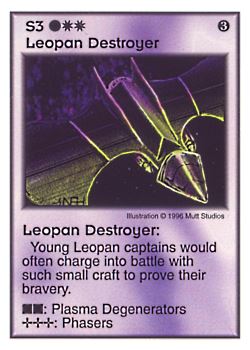           S3 ‑ Leopan Destroyer  Set: Pir  Rarity: U1    Artist: Mutt Studios    