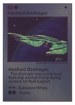           S3 ‑ Mechad Destroyer  Set: UE  Rarity: U4    Artist: Mark Poole    