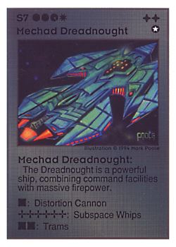           S7 ‑ Mechad Dreadnought  Set: UE  Rarity: V4    Artist: Mark Poole    