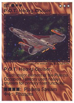           S5 ‑ P.O.T. Heavy Cruiser  Set: NE  Rarity: R1    Artist: Randy Asplund‑Faith    
