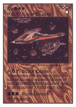           S5 ‑ P.O.T. Scout Cruiser  Set: UE  Rarity: R3    Artist: Randy Asplund‑Faith    