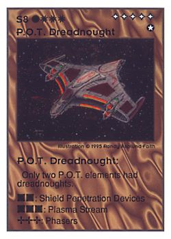           S8 ‑ P.O.T. Dreadnought  Set: UE  Rarity: V1    Artist: Randy Asplund‑Faith    