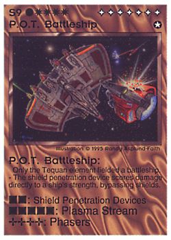           S9 ‑ P.O.T. Battleship  Set: NE  Rarity: V1    Artist: Randy Asplund‑Faith    