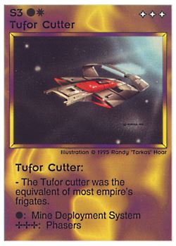           S3 ‑ Tufor Cutter  Set: NE  Rarity: C1    Artist: Randy 'Tarkas' Hoar    