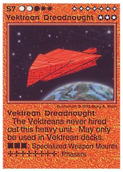           S7 ‑ Vektrean Dreadnought  Set: NE  Rarity: V1    Artist: Gary A. Kalin    