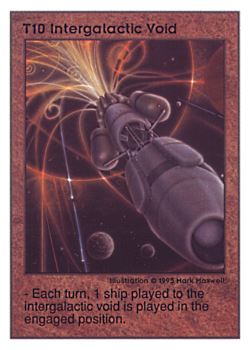           T10 ‑ Intergalactic Void  Set: UE  Rarity: E1    Artist: Mark Maxwell    