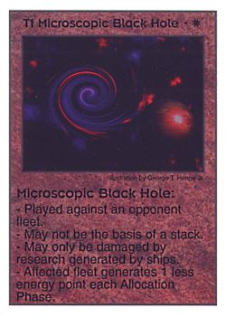           T1 ‑ Microscopic Black Hole  Set: Pir  Rarity: U1    Artist: George T. Henne Jr.    
