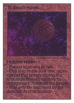           T1 ‑ Small Moon ‑ Hidden Moon  Set: Pir  Rarity: U1    Artist: C. Henry Schulte    
