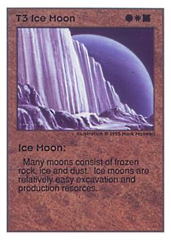           T3 ‑ Ice Moon  Set: UE  Rarity: C1    Artist: Mark Maxwell    