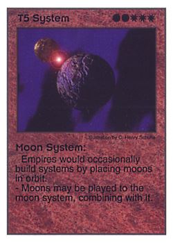           T5 ‑ System ‑ Moon System  Set: Pir  Rarity: U1    Artist: C. henry Schulte    