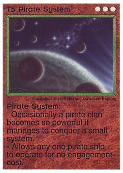           T5 ‑ Pirate System  Set: NE  Rarity: R1    Artist: Mitchell Davidson Bentley    