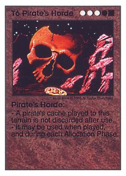 Need: 2    Want: 3    Have: 8    Will Trade: 0    In Storage: 1              T6 ‑ Pirate's Horde  Set: Pir  Rarity: V1    Artist: N. Taylor Blanchard    